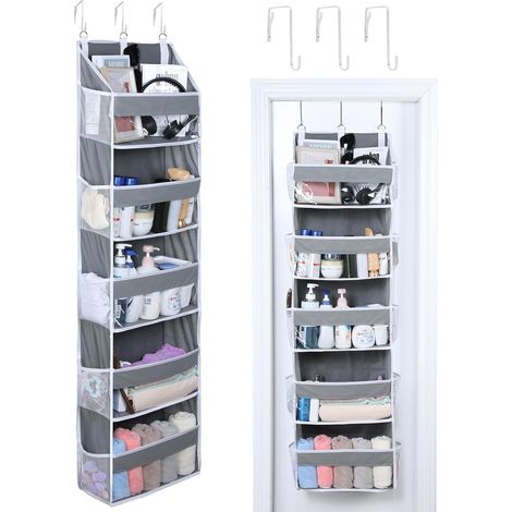 Panier Suspendu Rangement 147 X 38 X 17 Cm, Organisateur ÀPenderie Enfant Rangement Armoire pour La Chambre (1/4)