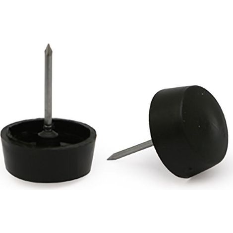 Q&Q pata plástico negro yota d34-29 h19 con clavo , La pata plástico negro YOTA d34-29 con clavo de la marca Q&Q sirve para dar sop