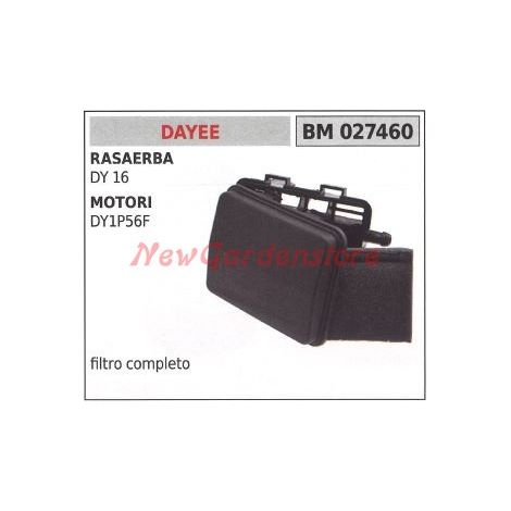 Luftfilter DAYEE für Rasenmäher DY 16 und Motoren DY1P56F 027460