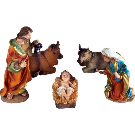 Set Nativität aus Resin 20 cm, 5-teilig (1/3)