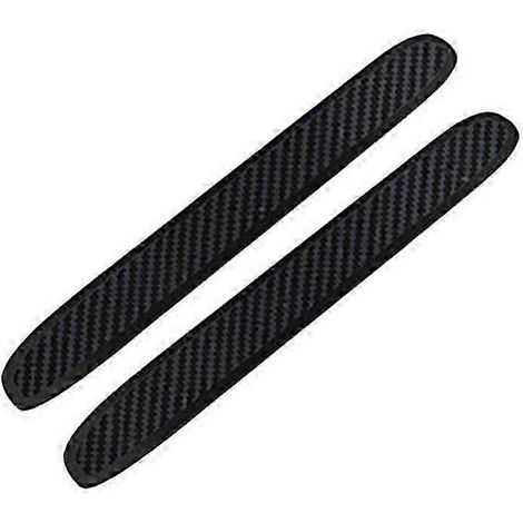 Bandes de protection en caoutchouc pour pare-chocs de voiture, protections latérales avant et arrière en fibre de carbone, compatibles avec les SUV, les monospaces et les camions. (1/5)