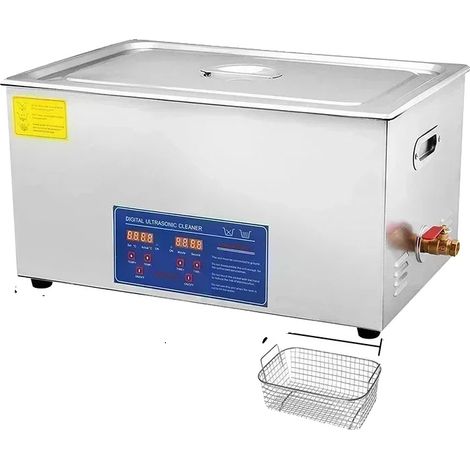 Nettoyeur ultrasonique, affichage LED numérique, capacité de 3L, puissance de 240W, 30L-600W (1/2)