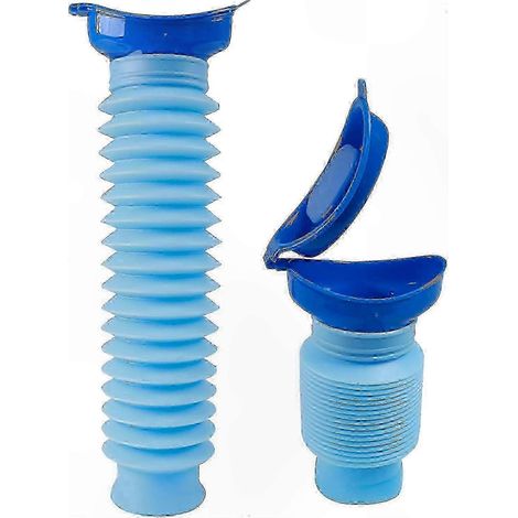 Urinoir de Voyage Pliable 750ml Anti-Fuite, Bouteille d'Urgence Portable pour Hommes et Femmes, Idéal pour Camping, Voyages en Voiture et Activités de Plein Air (1/5)