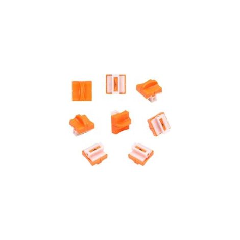 Ensemble de 8 lames de rechange pour le papier guillotine, orange, compatible A4/A5 (1/5)