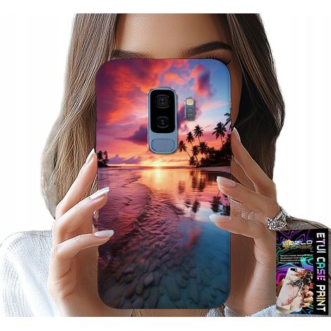 Custodia per Samsung Galaxy S9 Plus - spiaggia, vacanza, isola, panorami mozzafiato + lamina (1/5)