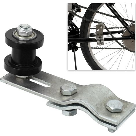 Galet tendeur de chaîne pour vélos/motos à moteur de 49cc, 66cc et 80cc (noir). (1/5)