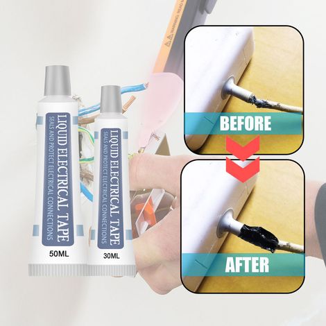 Ruban d'étanchéité électrique d'isolation liquide, pâte de tube étanche, résistance aux ultraviolets, couche fixe en caoutchouc, colle d'étanchéité isolante, scellants pour lampe, élément électronique (1/5)