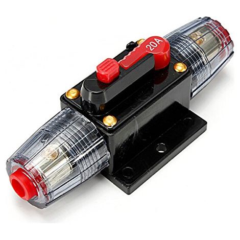 Largeight - DC 12 V, 20 A, - Autoschutz - Leistungsschalterhalter - Largeight (1/5)
