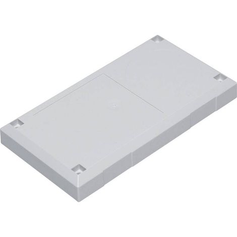 TRU COMPONENTS ESU 1200 Contenitore con spina 125 x 67 x 50 Policarbonato, ABS Grigio luminescente 1 pz. (1/2)