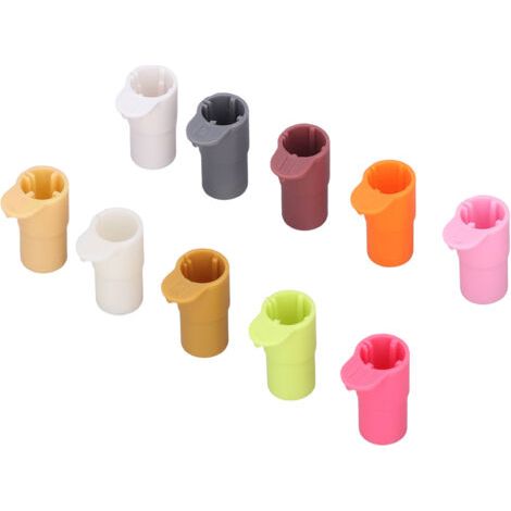 Jeu d'adaptateurs de stylo de remplacement en plastique ABS pour Machine de découpe Cricut, 10 pièces