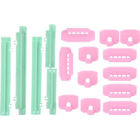 Came florale 17 pièces, came en L, base pour machine à dentelle, accessoires pour machines à tricoter Brother KH860 KH871 KH891 KH894 (1/5)