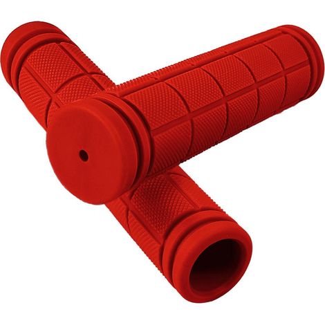 2 Stück Fahrradgriffe Ergonomische Lenkergriffe 22mm Rot für MTB Roller (1/5)