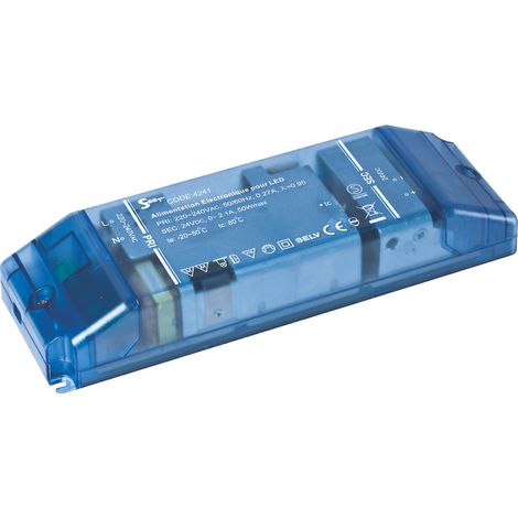 alimentation électronique - 75w - 24v dc - ip20 - europole 420475