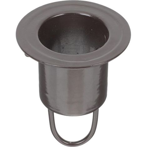 Regenkettenadapter, dekorativer Dachrinnenadapter, rostfreier Metall-Ersatzhakenadapter im Retro-Stil für Dachrinnen, Traufen und Garten