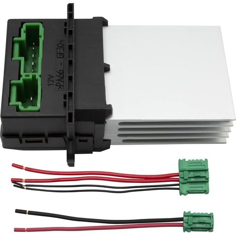 Resistance Chauffage+Connecteur 6441.L2 7701048390 pour 2 107 207 607 C5 C3 C2 Grand 2 3 7701207718 6441l2 (1/5)