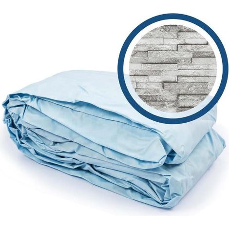 BESTWAY - P06289 - Solo Liner ovale effetto pietra per 56716 (1/2)