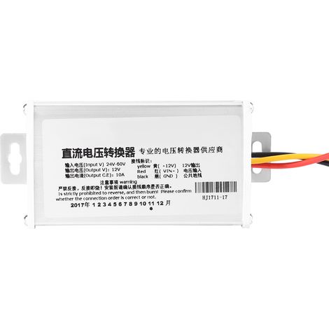 24-60 V DC auf 12 V, 10 A, 120 W Wandler für Elektroroller (1/5)