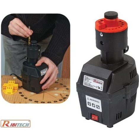 Trade Shop - Elektrische Bohrmaschine für Bohrer 3 bis 10 mm Ribitech PRIAF70 -