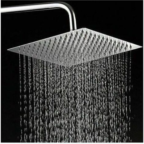 pommeau de douche en acier inoxydable pommeau de douche conomie d'eau haute pression salle de bain (1/3)
