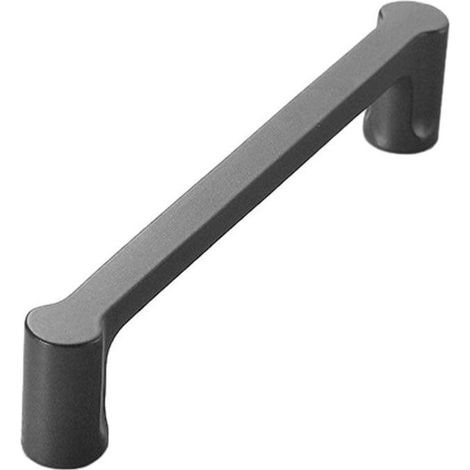 Poignée de porte de placard moderne et simple, longueur 96 mm x 128 mm, pour meubles de cuisine, grise - 96 mm (1/5)