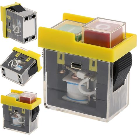 2 Pack Machine Switch Protection Level IP54 250V Waterproof Magnetic Safety Switch with Replacement (1/5)
