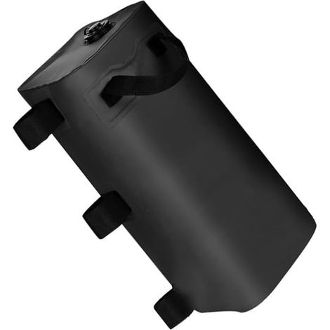 Sac de lestage de tente 25 l - Sac de sable à remplir pour tente d'auvent et bases de parasol de terrasse - Équipement de stabilité coupe-vent pour utilisation dans le jardin et la cour - Noir - 50 x (1/5)