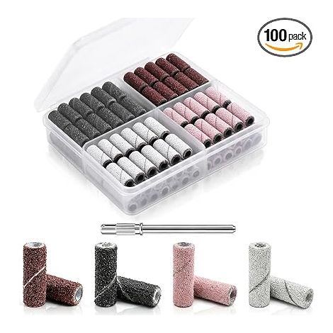 Small Sanding Bands for Nail Sander with Mandrel Tip (1/5)