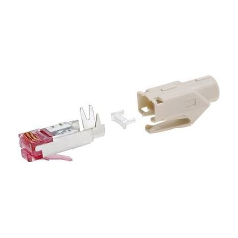 Hirose Electronic TM21P-88P(03) Connettore RJ45 CAT 6 Hirose TM21 222-2862-9-03 Spina dritta Poli: 8P8C Nero 1 pz.