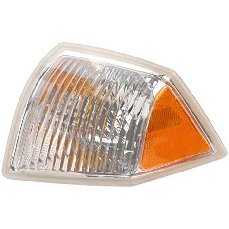 Carcasa para luces de posición laterales en el parachoques delantero, cubierta de repuesto para la luz indicadora ABS para Jeep Compass 2007-2010 (izquierda) (1/5)