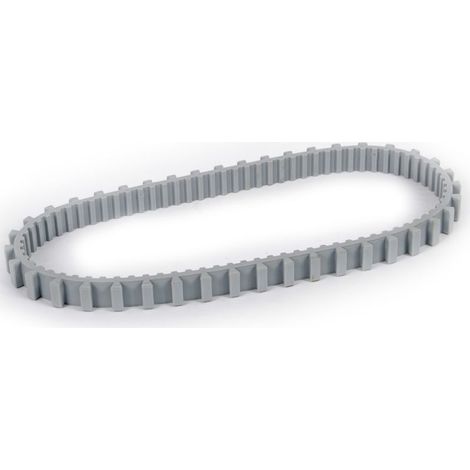 Chenille grise courte pour robot dolphin unitaire
