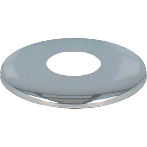 tecuro DESIGN Hahnrosette (3/8) Ø 18 mm x Ø 60 mm x 5 mm, Messing verchromt (1/2)
