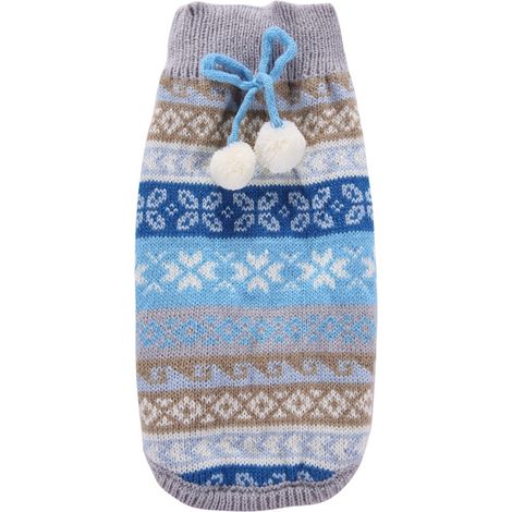 Pullover Navidad Perro - Para Cachorros Y Gatos Pequeños - Ropa Invernal Caliente Y Cómoda - Ideal Para Fotos Festivas - 1 Unidad (1/5)