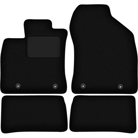 Tapis en velours noir pour : Lexus CT 200H à hayon (2010-2020) (1/5)