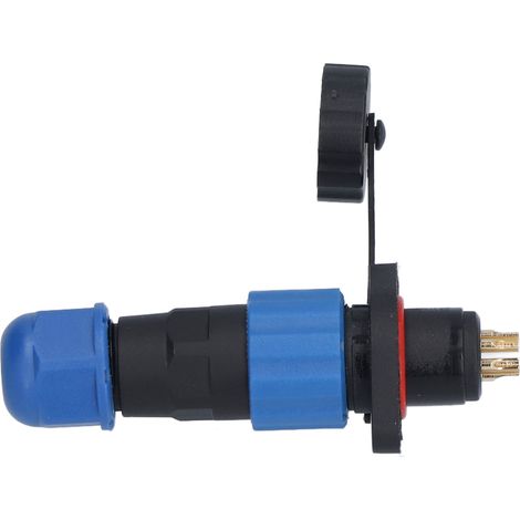 IP68 Wasserdichter Stecker/Buchse, Flanschmontage, Industrie- und Luftfahrt-Stromanschluss, SP136-polig (250 V, 5 A) (1/5)