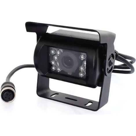 Caméra de Recul nement Fiche à 4 broches pour voiture camion Noir (1/4)