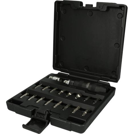 KS Tools 515.1000 Set di cacciaviti a percussione manuali da 1/2, 18 pz (1/4)