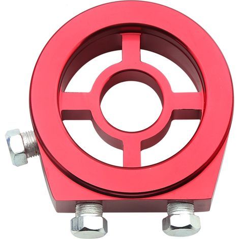 Adaptateur universel de plaque Sandwich de refroidisseur de filtre à huile de voiture pour la température et la pression.