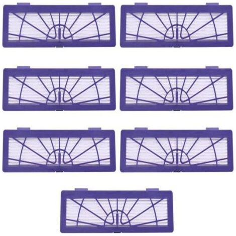 7 pièces de rechange filtres HEPA pour Neato Accessoires série D/série BV/série XV accessoires pour aspirateur (1/5)