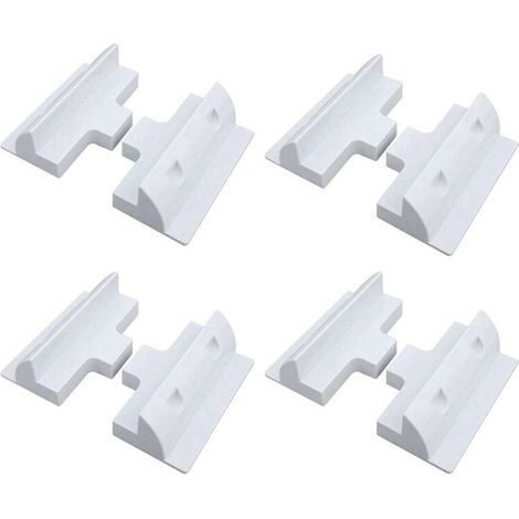 Kit de 8 supports latéraux pour panneaux solaires dans les camping-cars/yachts (1/5)