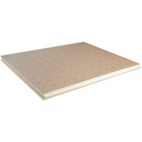 Isolant Eurosol 120mm R=5,55 – Plaque isolante de chaudière – Isolation thermique pour planchers bas et intermédiaires – Colis 4.80 m² – Recticel