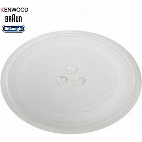 PIATTO VETRO FORNO MICROONDE 30,5 CM 5319107900 ORIGINALE DE LONGHI