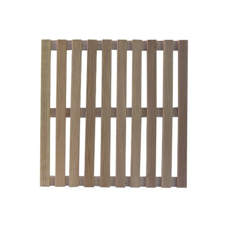 PEDANA DOCCIA IN LEGNO QUADRATA cm 57 x 57 DH (1/2)