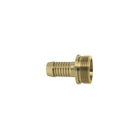 Riegler 1/3 Schlauchverschr. G1/2x10, flachdicht.schwere Ausfür MS blank (1/2)