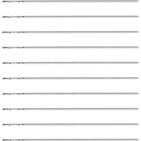 10 Mini-Präzisionsbohrer mit zylindrischem Schaft, K10 0,3 mm Bohrer-Set (1/5)