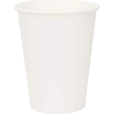 Vasos de papel, capacidad de 355 ml (12 oz), diseño ecológico, color verde militar. (1/2)