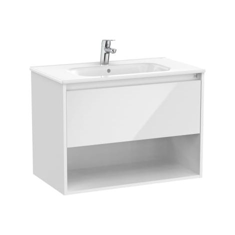 MUEBLE UNIK TENOR 800MM UN CJN.ESTAN.ABTO.PARTE INF.LAV.BL BRILL.