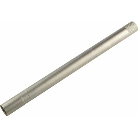 Llave de Vaso para Bujía 14 mm 12 Caras con Imán Extra Larga 250 mm para Carraca 3/8 ideal para talleres y automoción