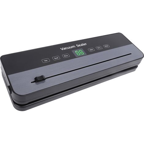 Machine de mise sous vide automatique 6 modes, compacte, avec 30 sacs pour la conservation des aliments secs et humides (prise UE). (1/5)