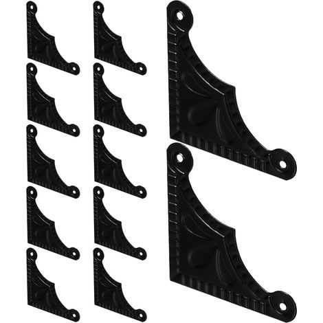 Garneck Lot de 20 protections d'angle métalliques vintage en forme L, (1/5)