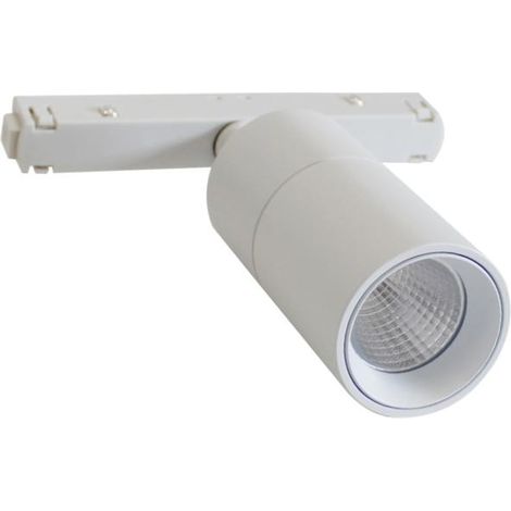 Spot LED sur Rail Magnétique 48V 7W Orientable BLANC - Blanc Neutre 4000K - 5500K - SILAMP
